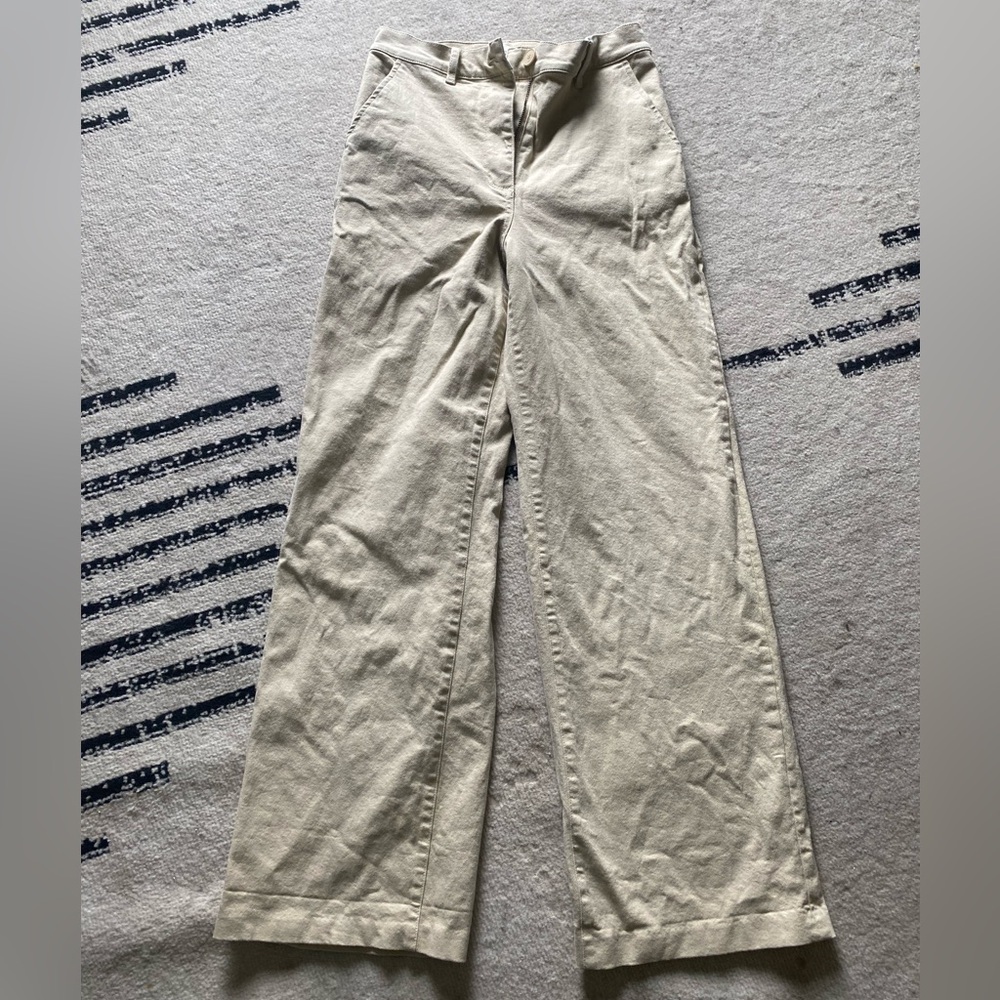 Oak + Fort sz 6 chino pant